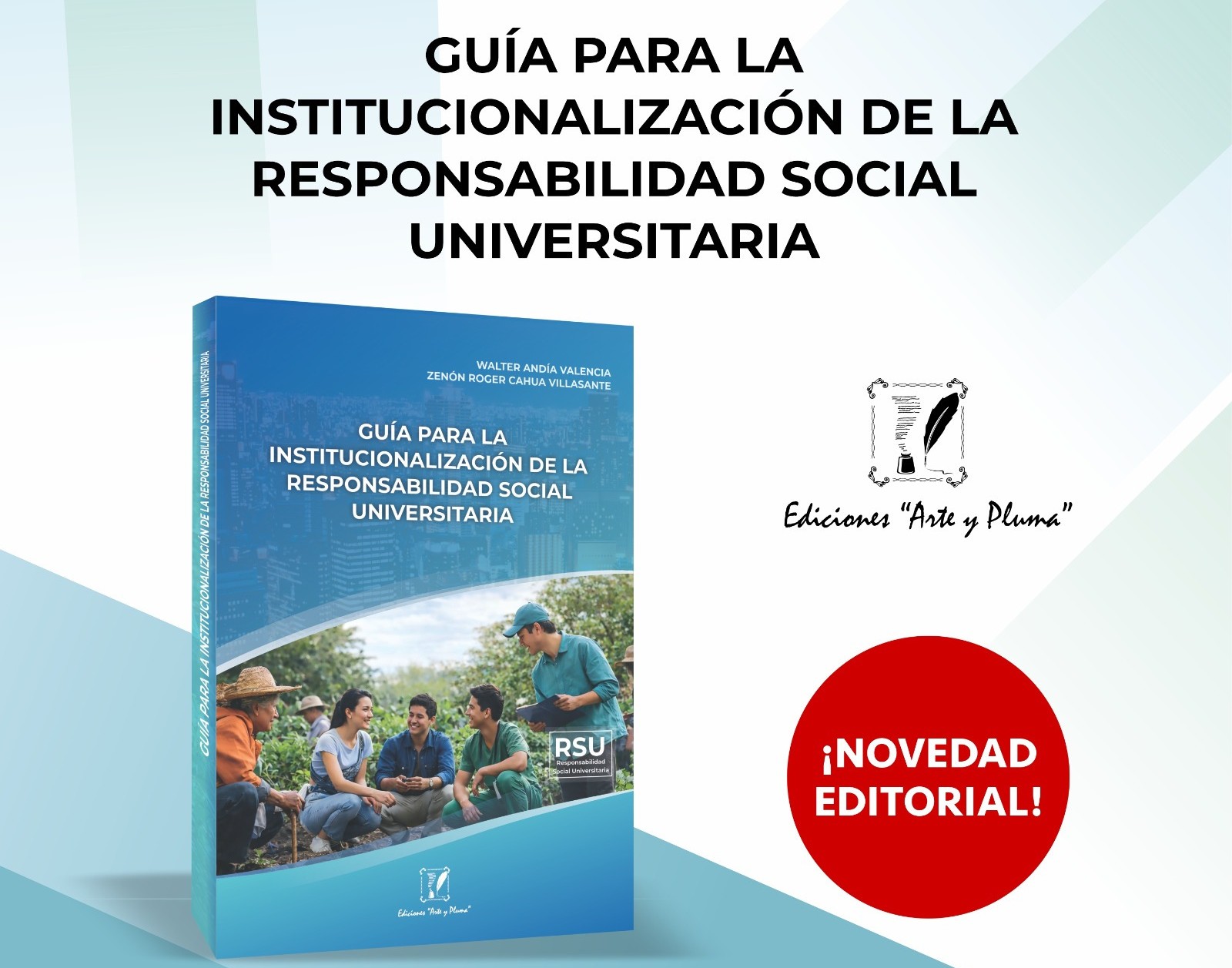 Portada: Guía para la institucionalización de la responsabilidad social universitaria